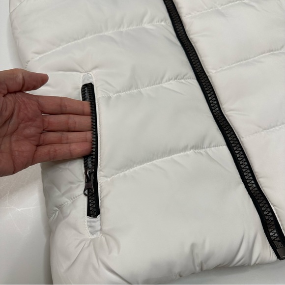 FREE COUNTRY Linden Cloud Lite Quilted Vest in White Small - Picture 4 of 9